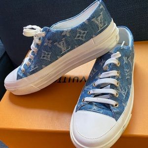 Louis Vuitton Summer Sneakers / Denim blue